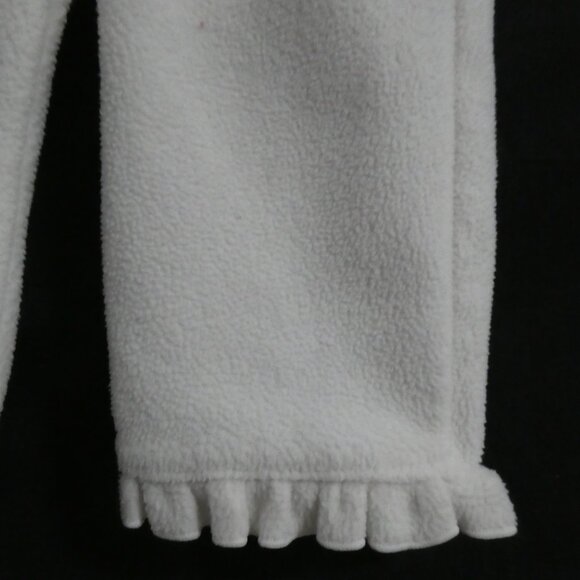 CHILDREN'S PLACE | 9-12 months | White Fleece Pants | Ruffle Hem - Picture 7 of 12